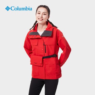 Columbia哥伦比亚户外23女穿行系列防水冲锋衣徒步旅行外套WR8920
