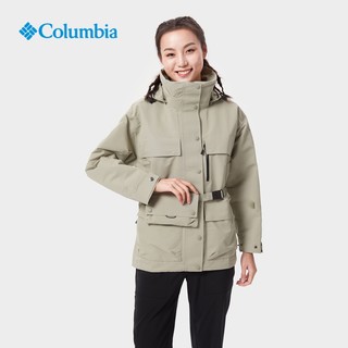 Columbia哥伦比亚户外23女穿行系列防水冲锋衣徒步旅行外套WR8920