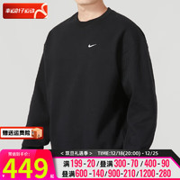 耐克（NIKE）男装 运动服跑步训练服舒适休闲时尚套头衫卫衣 DX1362-010 S(165/84A)