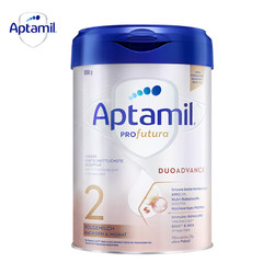 Aptamil 爱他美 欧洲原装进口 德国白金版HMO婴幼儿配方奶粉  2段白金1罐 800g