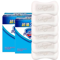 Safeguard 舒肤佳 香皂 纯白清香6块皂 洗去细菌99%