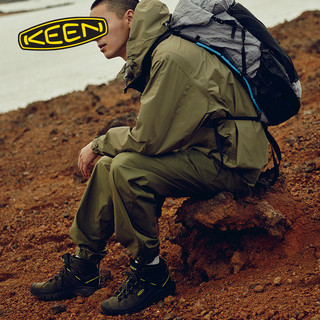 KEEN TARGHEE III MID WP“踏极”户外徒步防水高帮登山鞋男