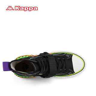 KAPPA卡帕帆布鞋男女板鞋运动休闲鞋款跑步鞋潮鞋球鞋 K0AW5VS50-990 38