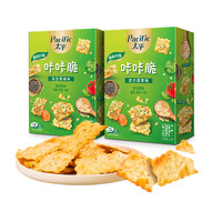 88VIP：太平 苏打饼干咔咔脆混合蔬菜味100g*2盒代餐休闲健康零食