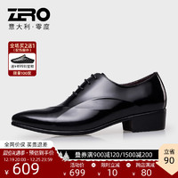 ZERO 男士德比鞋 F8998 黑色 42