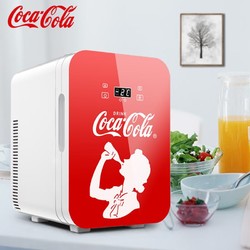 Coca-Cola 可口可乐 车载冰箱迷你小冰箱18L可调温宿舍小型冰箱办公室化妆品