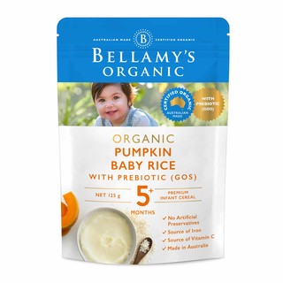 BELLAMY'S 贝拉米 米粉婴儿高铁米粉宝宝辅食高铁米糊4+营养粥5个月