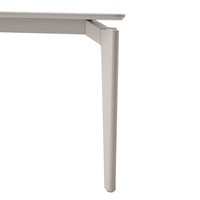 全友（QUANU）家居奶油风餐桌餐椅可伸缩功能餐桌悬浮岩板台面实木框架 20常规餐桌A+餐椅B橙色*4