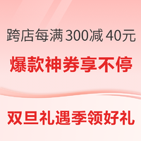 双旦礼遇季领好礼，爆款神券享不停！超多优惠券已为小主奉上～