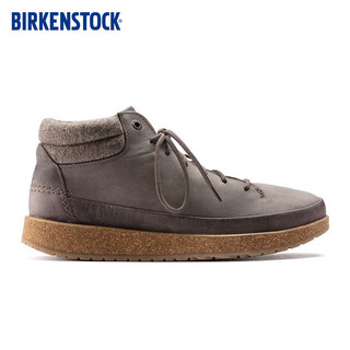 BIRKENSTOCK秋冬男女同款牛皮革涂油休闲鞋Honnef High系列 棕色正常1020742 40