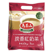 干净无科技的解馋奶茶：GREENMAX 马玉山 炭香红奶茶 14小包 210g
