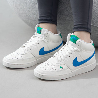 耐克（NIKE）官网女鞋 Court Vision MID高帮运动鞋休闲鞋板鞋 CD5436-105 38.5/245/7.5