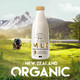 Newo 纽渥 新西兰Newo纽渥巴氏杀菌有机纯鲜牛奶1L  每周发2瓶发52次共104瓶