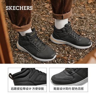 SKECHERS 斯凯奇 冬季男士耐磨透气简约休闲靴 894262