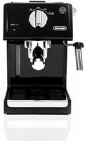 De’Longhi 德龙 ECP3420 15 Bar咖啡泵和卡布奇诺咖啡机，黑色 需配变压器