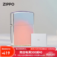 ZIPPO 之宝 防风煤油打火机 七彩祥云  单机礼盒