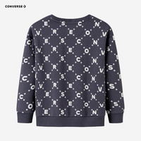 Converse匡威童装男童女童冬季加绒卫衣2023儿童上衣CNVN-FW-F168 深灰色 110/52