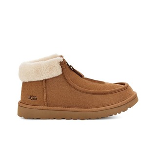 UGG 冬季新款女士休闲舒适平底高帮圆头拉链时尚便鞋靴 1143955