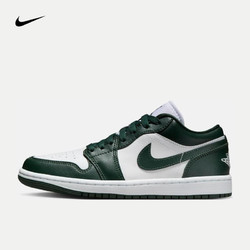 NIKE 耐克 Air Jordan 1 Low AJ1白绿橄榄运动板鞋DC07