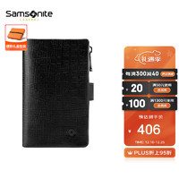 Samsonite 新秀丽 男士牛皮革钥匙包时尚大环扣多功能钱夹礼盒装 NQ1*09024