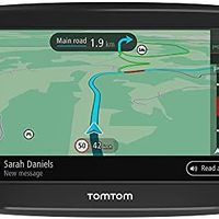 TomTom Car Sat Nav GO Classic，5 英寸，借助 TomTom Traffic、欧盟地图、WiFi 更新、集成双面支架