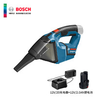 BOSCH 博世 GAS 18V-1 18V锂电充电式吸尘器手持家用车载吸尘器套装 12v/20充电器+12v/2.0Ah锂电池