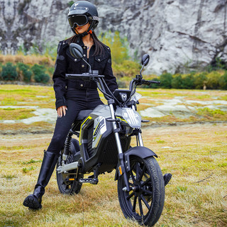 摩兽 新国标电动助力车电瓶自行车长续航锂电池跨骑摩托车成人电车