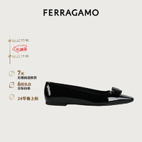 菲拉格慕 Ferragamo）女黑色平底鞋 0763716_1D _ 55