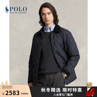 Polo Ralph Lauren 拉夫劳伦男装 23年秋谷仓夹克RL17388 001-黑色 M