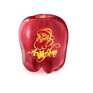 “苹”安好礼：十里馋 圣诞苹果 1枚精美礼盒装