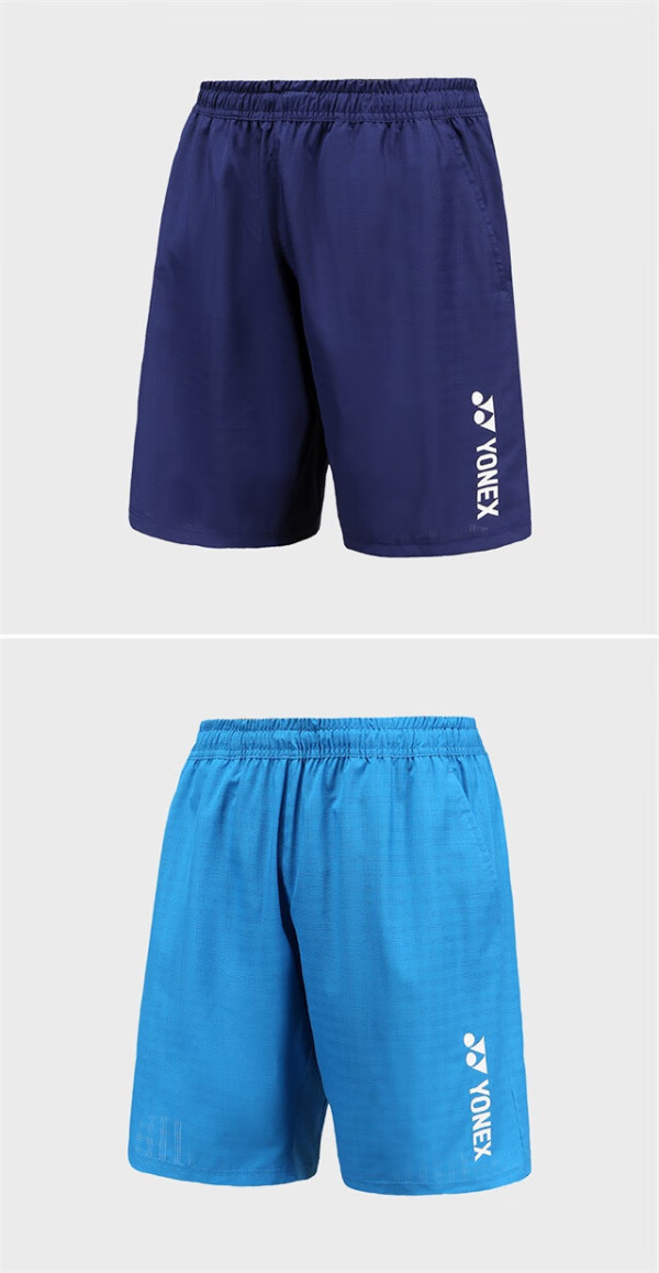 yonex/尤尼克斯 120043bcr 2023ss比赛系列 男款 羽毛球服 运动短裤yy
