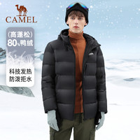 88VIP：CAMEL 骆驼 运动羽绒服男女户外面包服短款加厚保暖轻薄外套