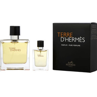 HERMÈS 爱马仕 大地男士浓香精香水套装（75ml+12ml）