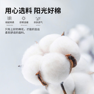 MINISO 名创优品 抗菌全棉床单单件 适用1.8米床 230×245cm米咖