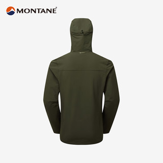 MONTANE 盟泰恩 TENACITY XT 软壳外套男连帽防风山地户外通勤运动服 BLACK 黑色