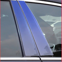 鲁比熊 汽车车窗中柱贴膜TPU透明保护膜ABC柱隐形车衣防刮耐磨漆面保护膜 SUV BC柱+工具