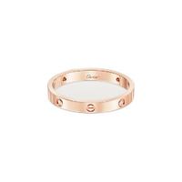 Cartier 卡地亚 love系列 B4240500 女士螺钉18K玫瑰金钻石戒指