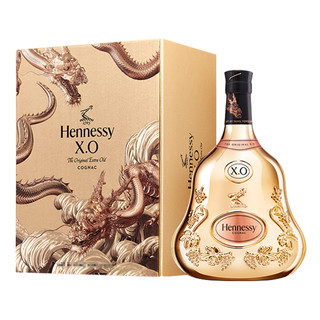 Hennessy 轩尼诗 XO700ml 2024年龙年限量礼盒 干邑白兰地 行货