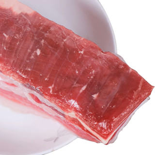 聚家亲 新鲜五花肉猪肉农家散养土猪肋条肉生鲜猪肉黑猪肉冷冻商用半成品