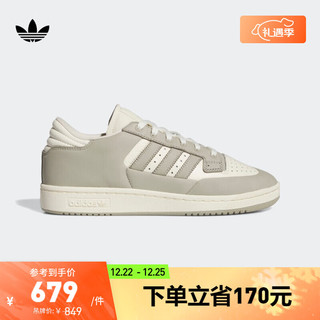 adidas阿迪达斯三叶草CENTENNIAL 85 2024 Chapter 01男女板鞋 灰色/卡其色 44.5(275mm)