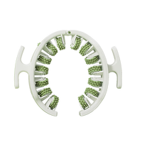 UOIN by aiu 环形按摩器夹腿器可拆卸滚轮大腿内侧小腿肌肉群放松训练器材 橙色