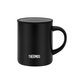 THERMOS 膳魔师 保温杯 时尚咖啡杯 带盖办公室家用轻巧便携水杯  NVY深蓝色 450ML