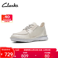 Clarks 其乐 丘山系列男士复古拼接休闲鞋时尚舒适耐磨板鞋男运动鞋舒适