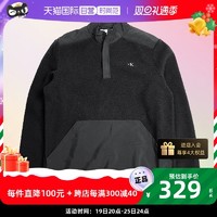 卡尔文·克莱恩 Calvin Klein 凯文克莱套头半拉链短款棉服ck外套男女潮