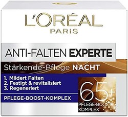 L'OREAL PARIS 巴黎欧莱雅 面部夜间护理抗衰晚霜，1 x 50 毫升