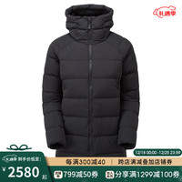 MONTANE盟泰恩 TUNDRA 户外羽绒服 女款防风雨保暖服 徒步通勤防寒外套 BLACK 黑色 XS