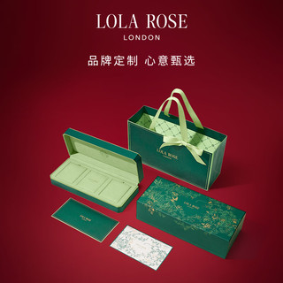 LOLA ROSE 长情礼盒常青藤女士耳环耳钉项链女圣诞
