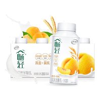 yili 伊利 畅轻低温酸奶 0添加醇正生牛乳燕麦黄桃风味发酵乳 250g*4