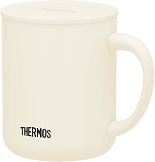 THERMOS 膳魔師 有劵的上，THERMOS 膳魔師 不銹鋼真空保溫杯 450ml 乳白色 JDG-451C MWH