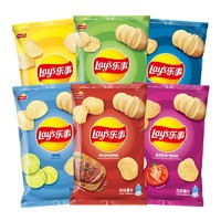 Lay's 乐事 袋装薯片龙年顺意礼盒600g16件套新年送礼年货休闲零食大礼包